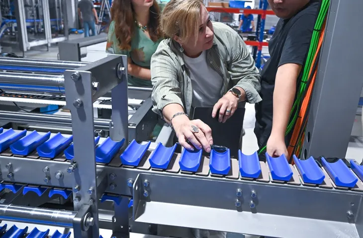 Accettazione dell'equipaggiamento